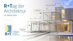 R+Tag der Architektur am 22. Februar 2024 auf der R+T – Weltleitmesse für Rollladen, Tore und Sonnenschutz. (© Messe Stuttgart)