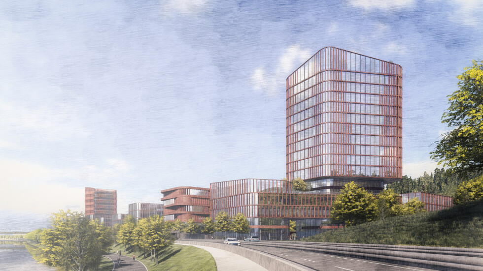 Neu und nachhaltig: „Am Schanzenberg“ in Saarbrücken entsteht derzeit ein modernes Bürogebäude mit rund 8.700 m2 für den Hauptmieter AOK Rheinland-Pfalz/Saarland. 